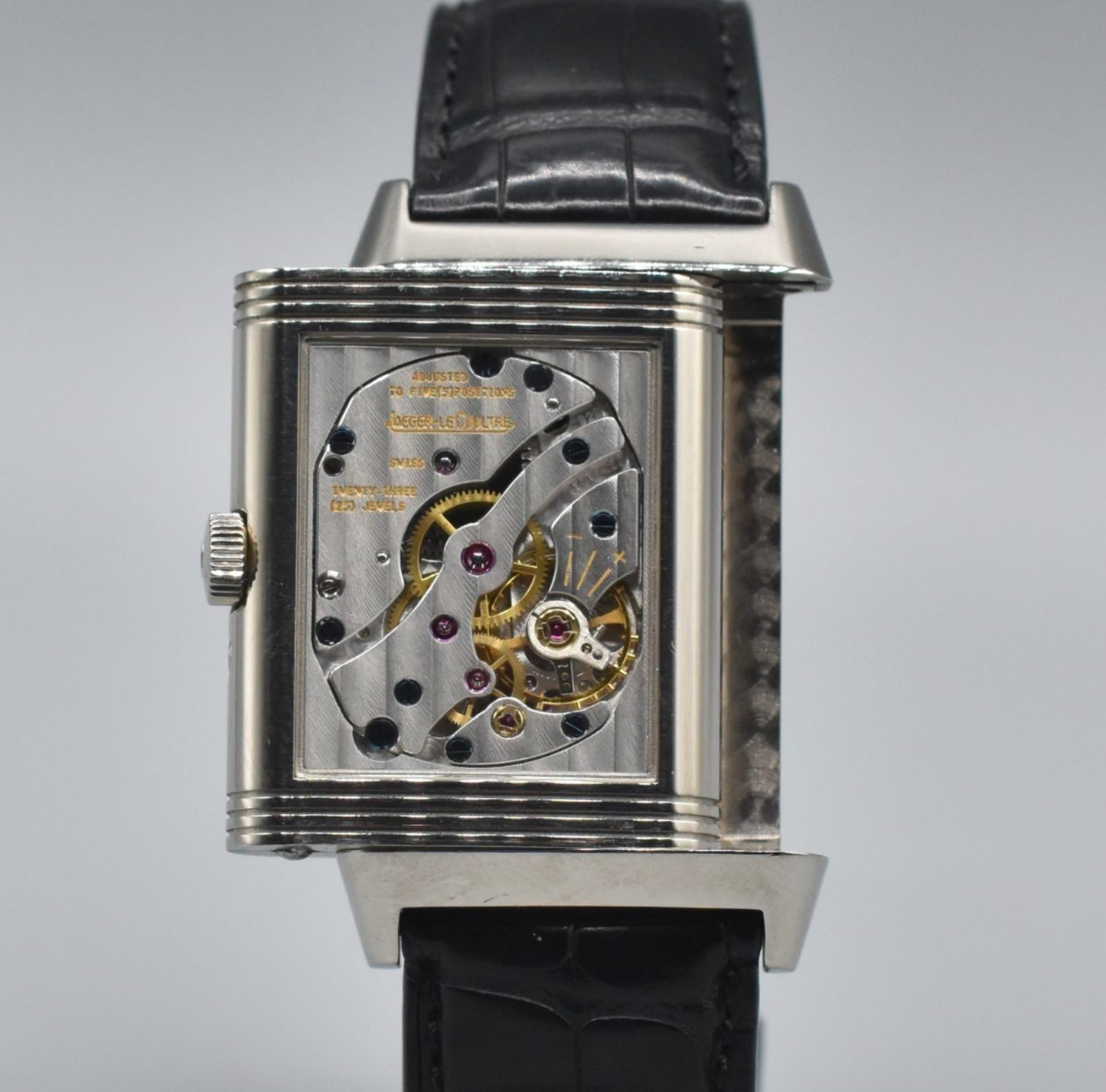 F.JAEGER LECOULTRE REVERSO SUN MOON REF. 270.3.63 BOX AND PAPERS 2005